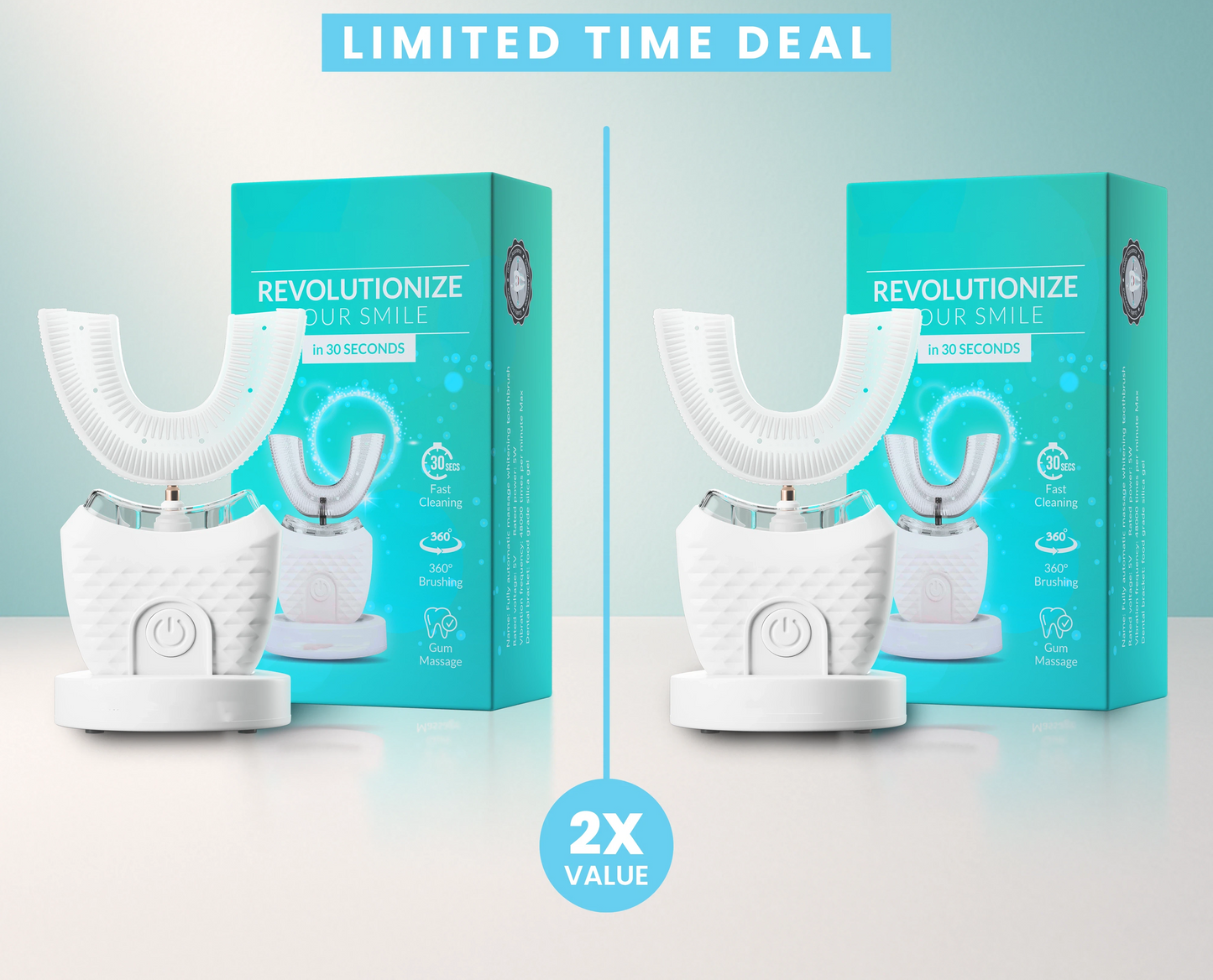 Verbessern Sie Ihre Routine: Intelligente Mundpflege, bis zu 40 % Rabatt!